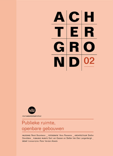 Achtergrond 02 - Publieke ruimte, openbare gebouwen