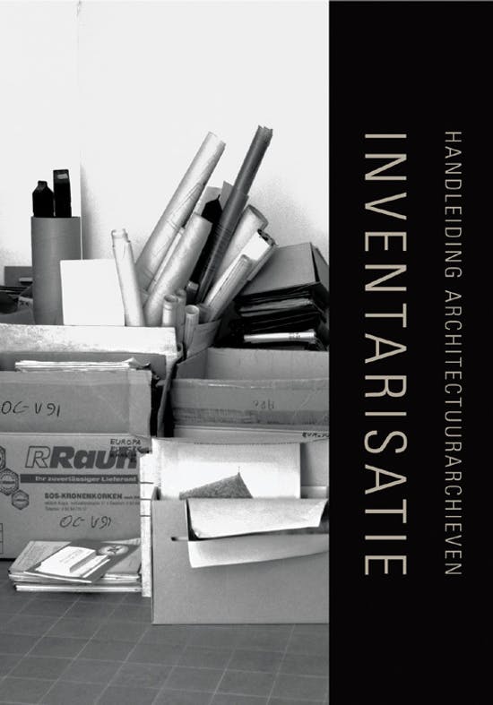 Handleiding architectuurarchieven: inventarisatie